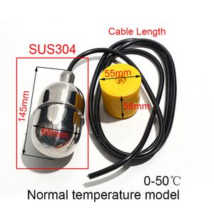 SUS304/316 Stainless Steel High Temperature Corrosion Resistant Mechanical Float Switch Liquid Level Float Control Sensor