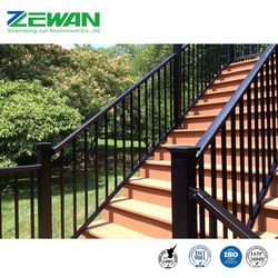 Aluminum Railing Handrail Aluminium Alloy Stair Railing Balustrade for Outdoor