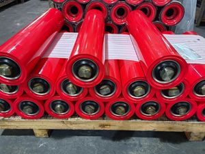 Automatic Belt Conveyor Equipments Rubber Mining Conveyor Belt Conveyor Roller Idler