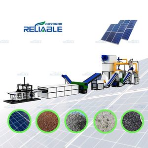 High Quality Manufacturing Waste Solar Panel Cell Recycling Equipment for Sale