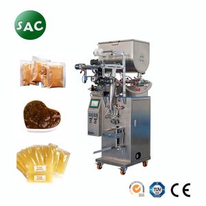 Automatic Sachet Making Liquid Filling Machines Water Sauce Fruit Juice Packaging Machine