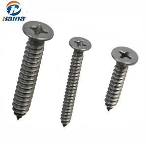 Csk Head Stainless Steel Self Tapping Screw