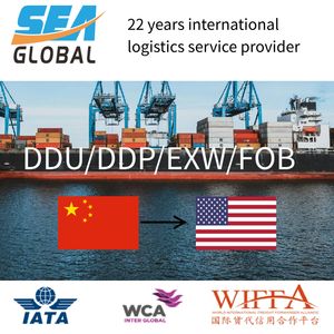 FCL Sea Shipping Container Freight to New York, USA