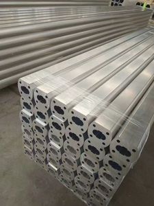 Perforated Square Tube Aluminum Profile Lightweight Industrial Aluminum Tube Customizable Hole Pattern