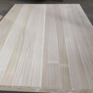 China Good Quality Low Price Paulownia Board Directly Factory Supplier Paulownia Wood Logs Panel Export to UAE & Singapore