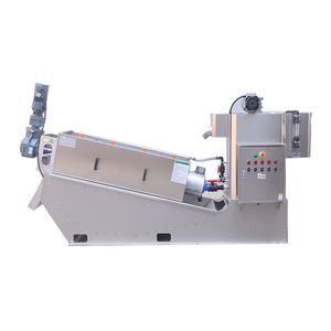 Durable Stainless Steel Screw Filter Press for Waste Management
