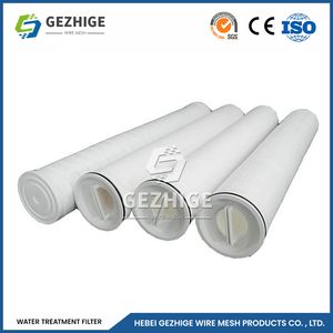 Gezhige Screen Filter Factory Exterior Water Filter Replacement Cartridges China 20 Inches Length Water Treatment Filter Cartridges