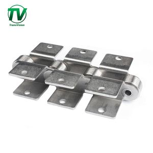 Stainless Steel Double Pitch Chain with K2 A1 Attachment