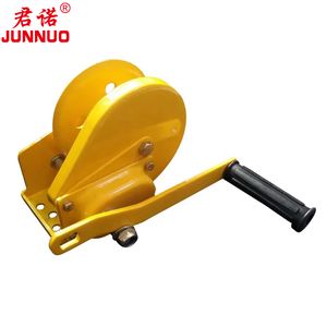 Hot Sales 1200lbs Manual Winch Cable Pulling Hand Winch with Wire Rope Hand Towing Winch