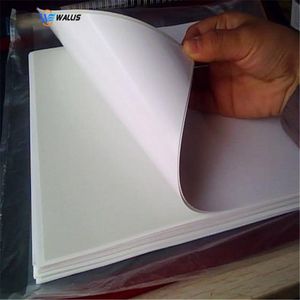 Polycarbonate PVC Film Material Polish White Printable Plastic Roll, Pet Sheet for ID Card Printing