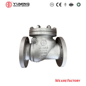API/JIS/DIN CF8 CF3m CF8m Wcb Flange End Swing Check Valve