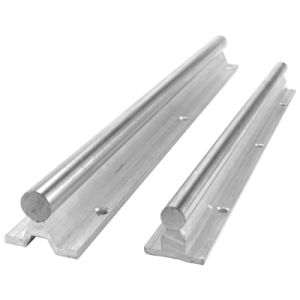 Presision Aluminum Linear Guide SBR20luu SBR25luu SBR30luu CNC Round Linear Guide Rail Aluminium Alloy Linear Guide Block