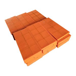 Fine Mesh Polyurethane High-Frequency Screen for Iron Powder Pharmaceuticalsrectangular Square Round Hole Polyurethane Screen Custom Sizes Available