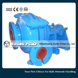 Mineral Processing Horizontal Centrifugal Slurry Pumps