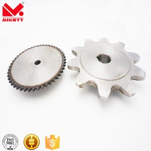 Steel 08b 12b 16b Roller Chain Sprockets