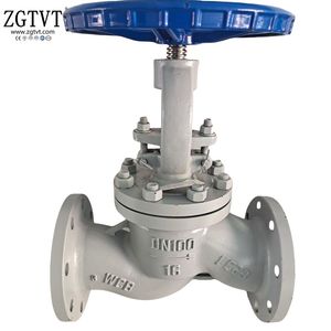 DN100 4inch DIN Pn16 Hard Seal High Temperature ASTM A216 Wcb Stainless Steel Bellow Globe Valve