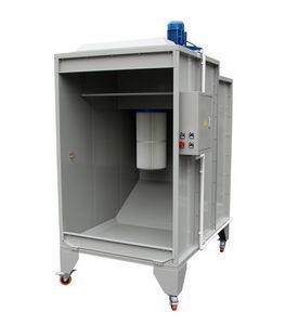 Small Powder Coat Spray Painting Booth for Fire Extinguisher
