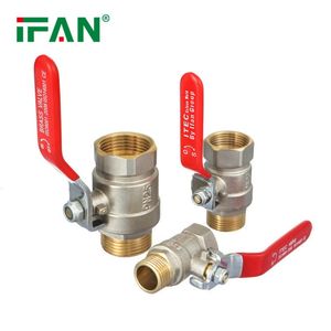 Ifan Reliable Supplier Ball Valve Water Use Forged Brass Valve Male Female Thread 1/2''-2'' Brass Ball Valve