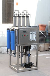 250 Lph RO System Stainless Steel Reverse Osmosis Plant RO Water Treatment Water Filter Machine