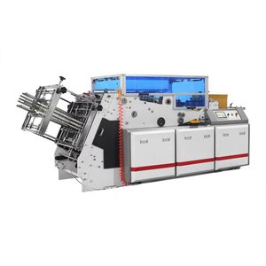 Food Paper Packaging Equipment Making Carton Rigid Machinery Gluing Box Forming Machine