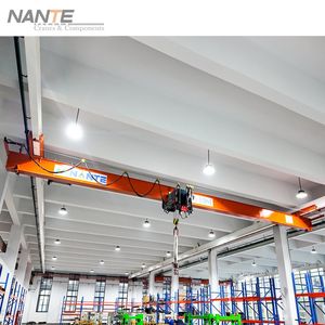 Single Girder Electric Hoist Suspension Underhung Overhead Crane