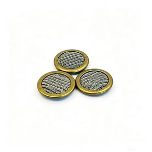 High Precision Servo Valve Filter Mesh with 10μm & 15.8X3mm Brass Edge