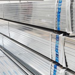 China Structural Galvanized Iron Gi Square Rectangular Steel Pipe Tube