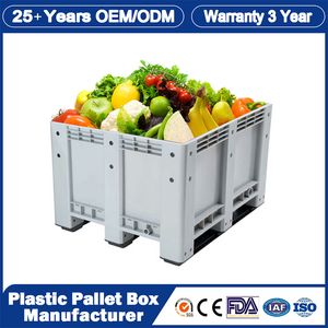 1200*1000*1000mm/1200*1000*975mm/1200*1000*860mm/1200*1000*760mm /1200*1000*590mm/1200*1000*810mm Heavy Duty Industrial Plastic Storage Container with Lid
