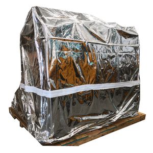 Water and Dust Proof UV Protective Foil Plastic Packaging Bag for machinery Goods