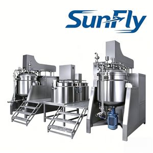 Top Product Stainless Steel Blender Tank Ointment Cosmetic Hair Color Cream Lotion Mixing Making Machine Vacuum Homogenizer Emulsifying Mixer