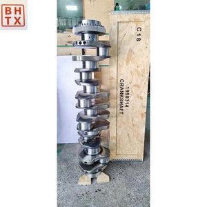 Heavy Duty Engine Applications High Strength Durable Carter C18 Forged Steel Crankshaft 195-0314