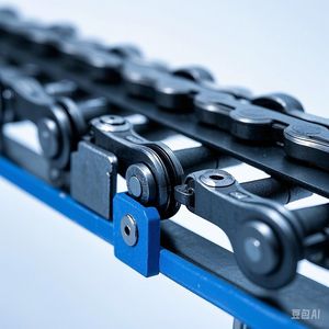 Steel Link China Supplier Roller Top Plate Drive Transmission Rubber Conveyor Link Chain