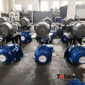 Tobee Minerals Mud Mining Centrifugal Rubber Water Sand Slurry Pump