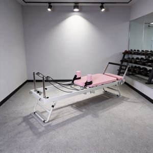 Durable Adjustable Pilates Reformer for Training with Portable Construction