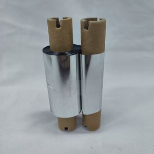 Custom Barcode Foil Premium Flat Head Near Edge Wax Resin Thermal Transfer Jumbo Roll Ribbon