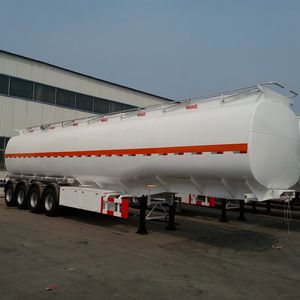 4 Axles 70000L Aluminum Carbon Steel Fuel Tank Semi Trailer for Sale