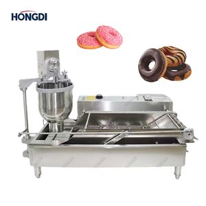 Fully Automatic Stainless Steel Donut Machine for Restaurants, Food Factories, and Bakeries