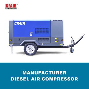 430cfm -12 High Pressure Portable Diesel Air Compressor
