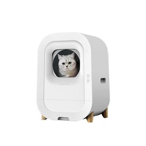 New Large Automatic Cat Toilet with APP Remote Control Self-Cleaning Intelligent Heath Monitor Cat Litter Box