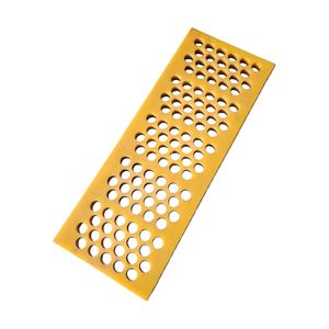 Polyurethane Tension Hook Screen Panel for Vibrating Screening Machineheavy-Duty Polyurethane Screen Mesh for Coal, Ore, and Aggregate Screening