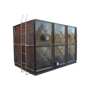 Rust-Resistant Sectional Water Storage Enamel Steel Water Tank for Industrial Use
