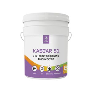 KASTAR Waterproof Paint 3 In 1 Epoxy Resin Color Sand Floor Coating