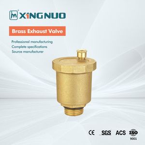 Brass Exhaust Valve Brass Releaae Valve EV1006 Sand Brast Finish