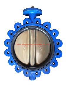 Lug Type MID Line Butterfly Valve with Worm Gear