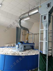 Textile Machine for Recycling Waste Fabric