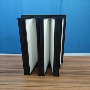 High Efficiency W Type Combined H12 H13 HEPA Air Filter
