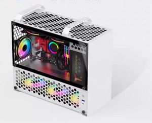 Portable Itx Desktop Case Competitive Micro Case with Meshed Front Panel Competitive Price Factory Desktop with High-Quality, Fast, and Convenient Chassis