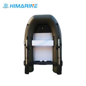 2.3m Inflatable Boat with Aluminum Floor Rowing Boat for Marine Fishing