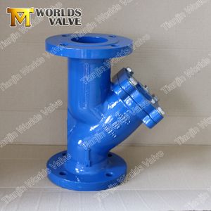 Ductile Iron Ggg40 Ggg50 A536 A395 En1563 JIS5502 Y Type Strainer / Filter