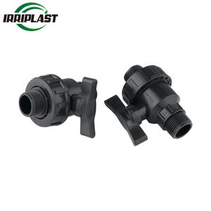 PP Compression Fitting Ball Valve M/M for Irrigation Water Supply